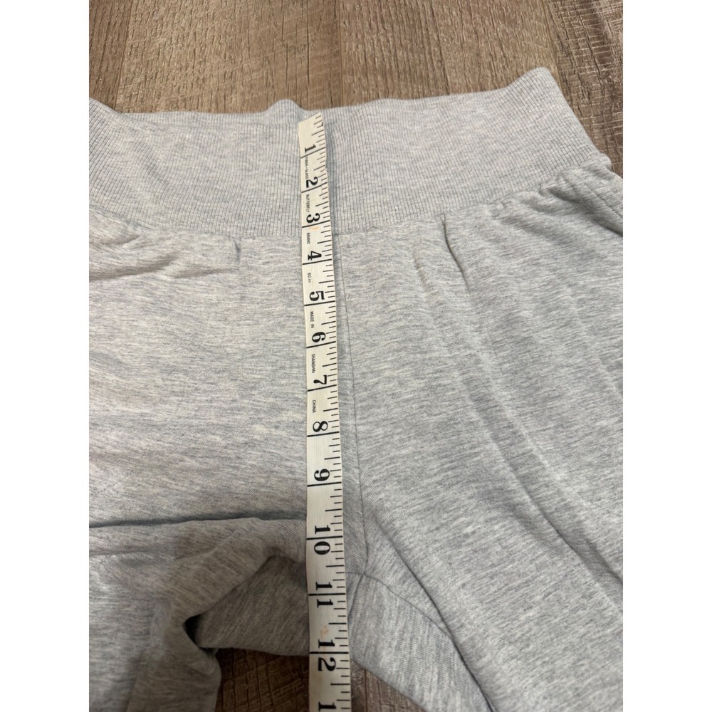 Nike Yoga Dri-FIT 7/8 Joggers Gray M Flow Hyper Mid Rise Athleisure Sweatpants - Picture 8 of 14